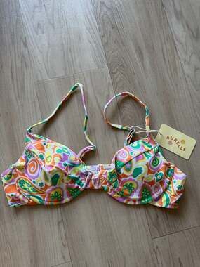 Aurelle Underwire Bikini Top in Coco Grove Floral Print